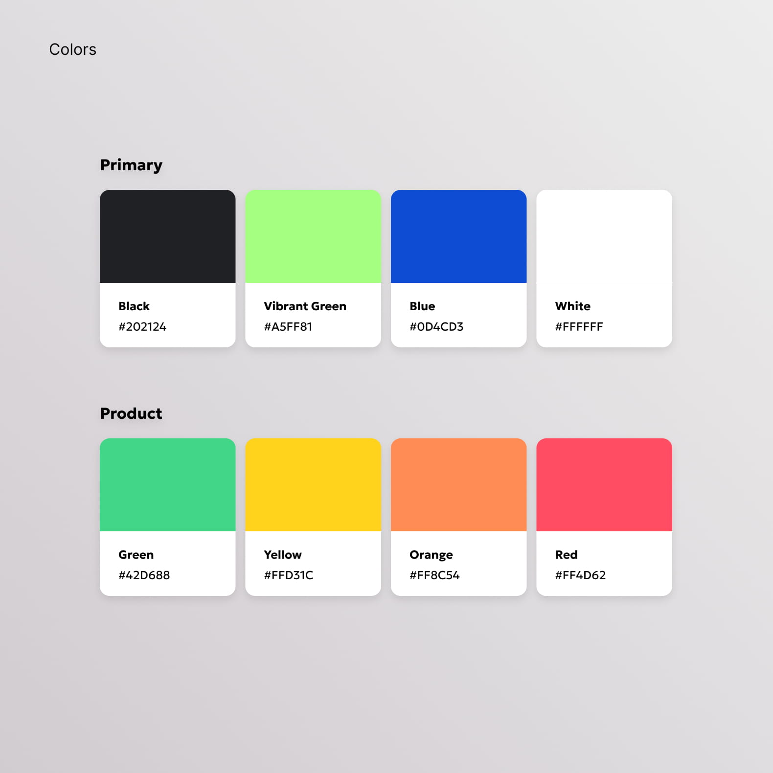 Color palette for the Siteimprove brand