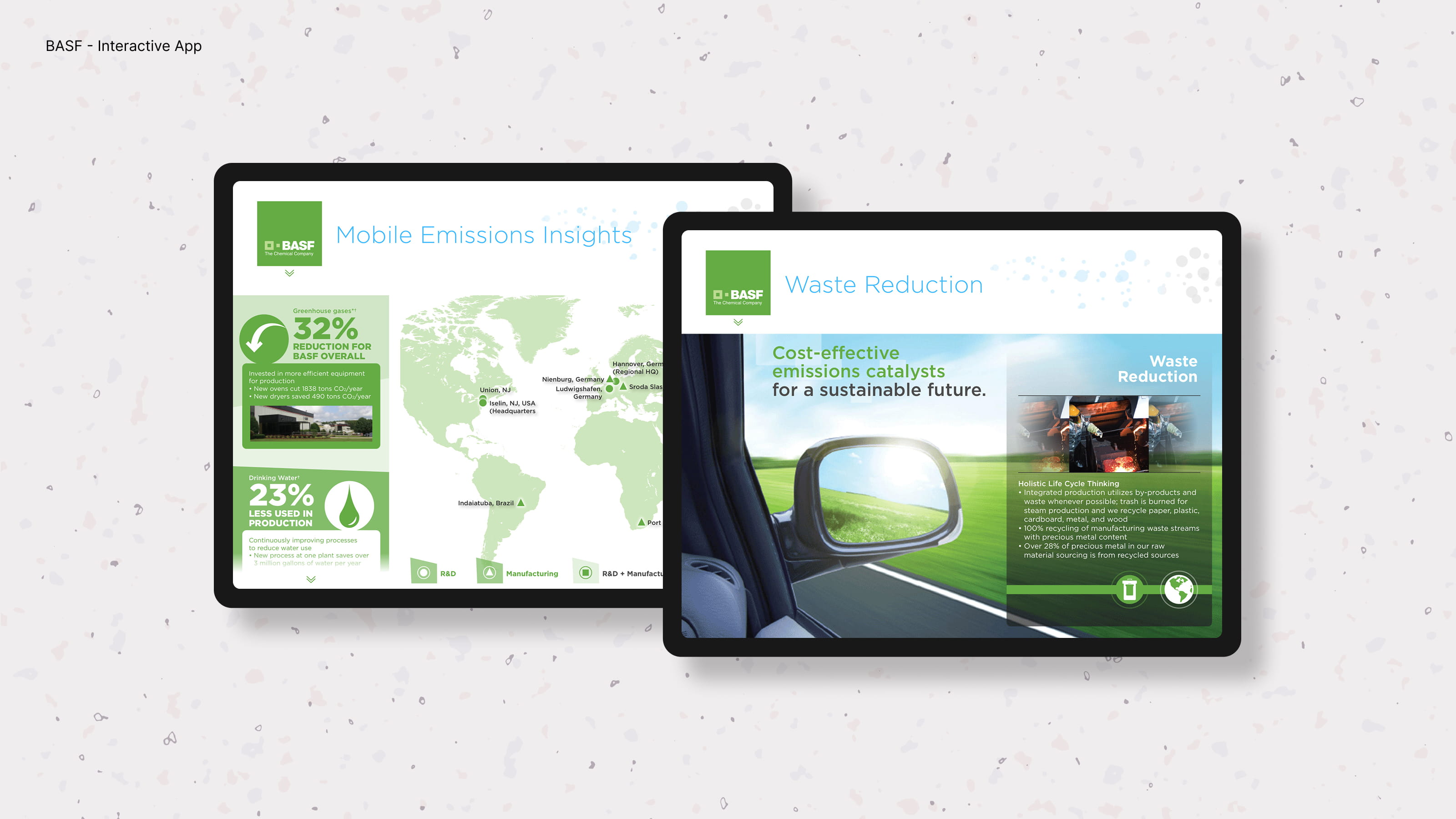 Digital design for BASF brand at Wunderman Thompson